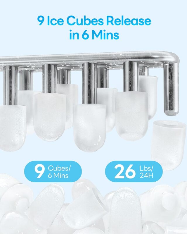 ice makers countertop 5lbs product image 2